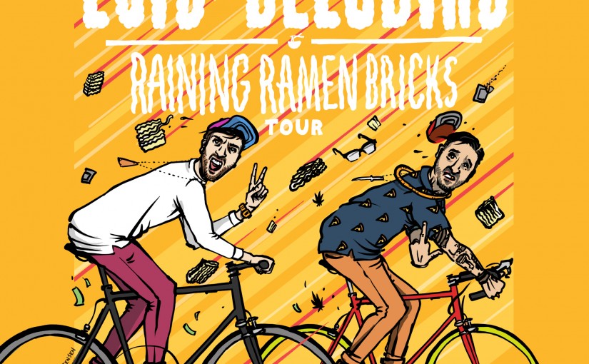 Bleubird x Ecid ” RAINING RAMEN BRICKS ” TOUR